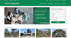 Desktop Screenshot of landmarkharcourts.com.au